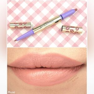 Brand New Tarte The Lip Architect Lipstick and Liner in Muse Neutral Pink Peach